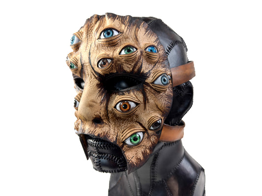 Many Eyes - Open Mouth Handmade Mask for Halloween, Performance or Cosplay Costume (Copy)