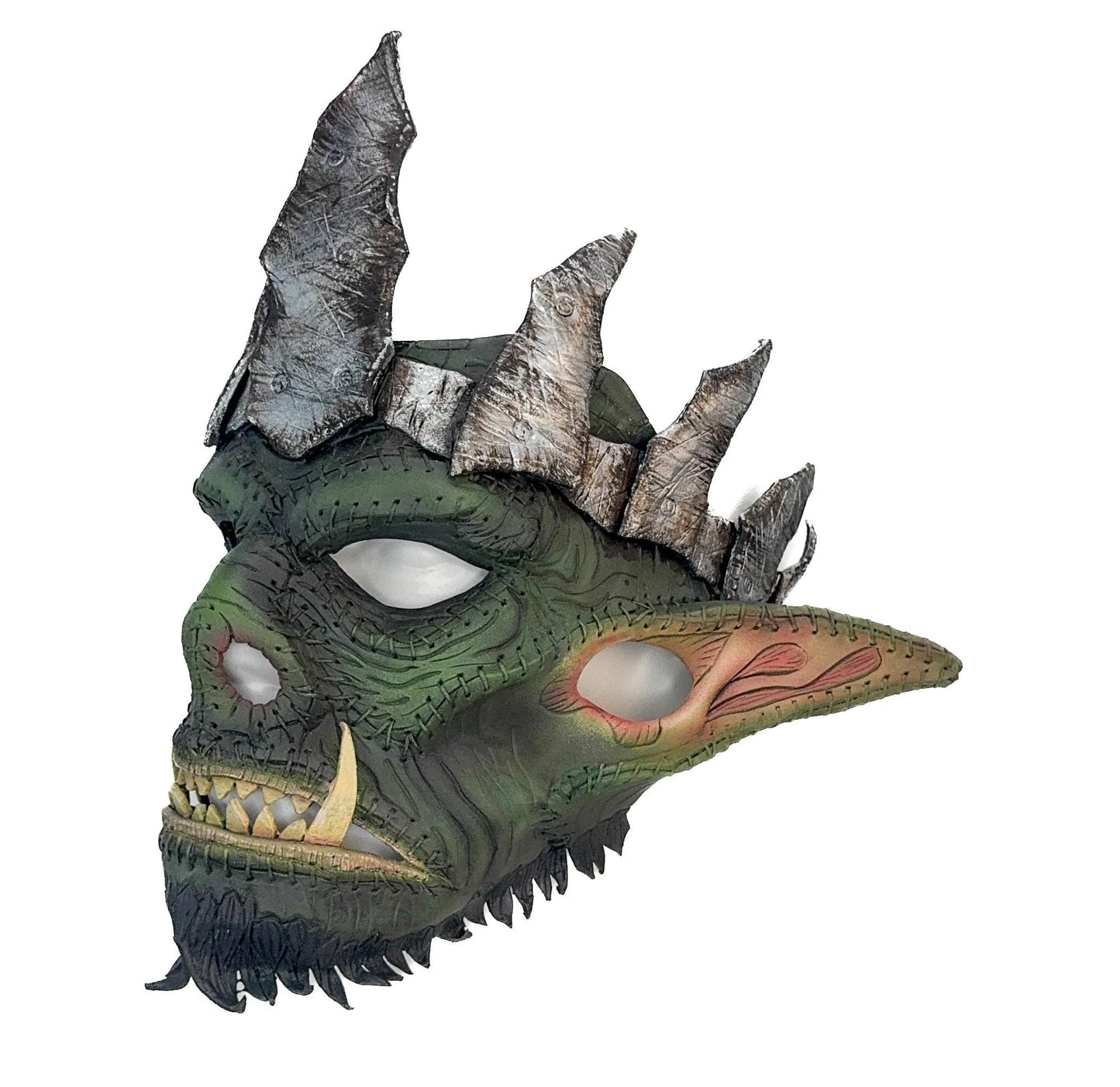 Goblin / Orc Mask Printable Pattern With Instructional Guide