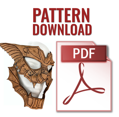 Cyber Tiger Mask Printable Pattern With Instructional Guide