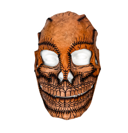 Skull Mask Printable Pattern With Instructional Guide