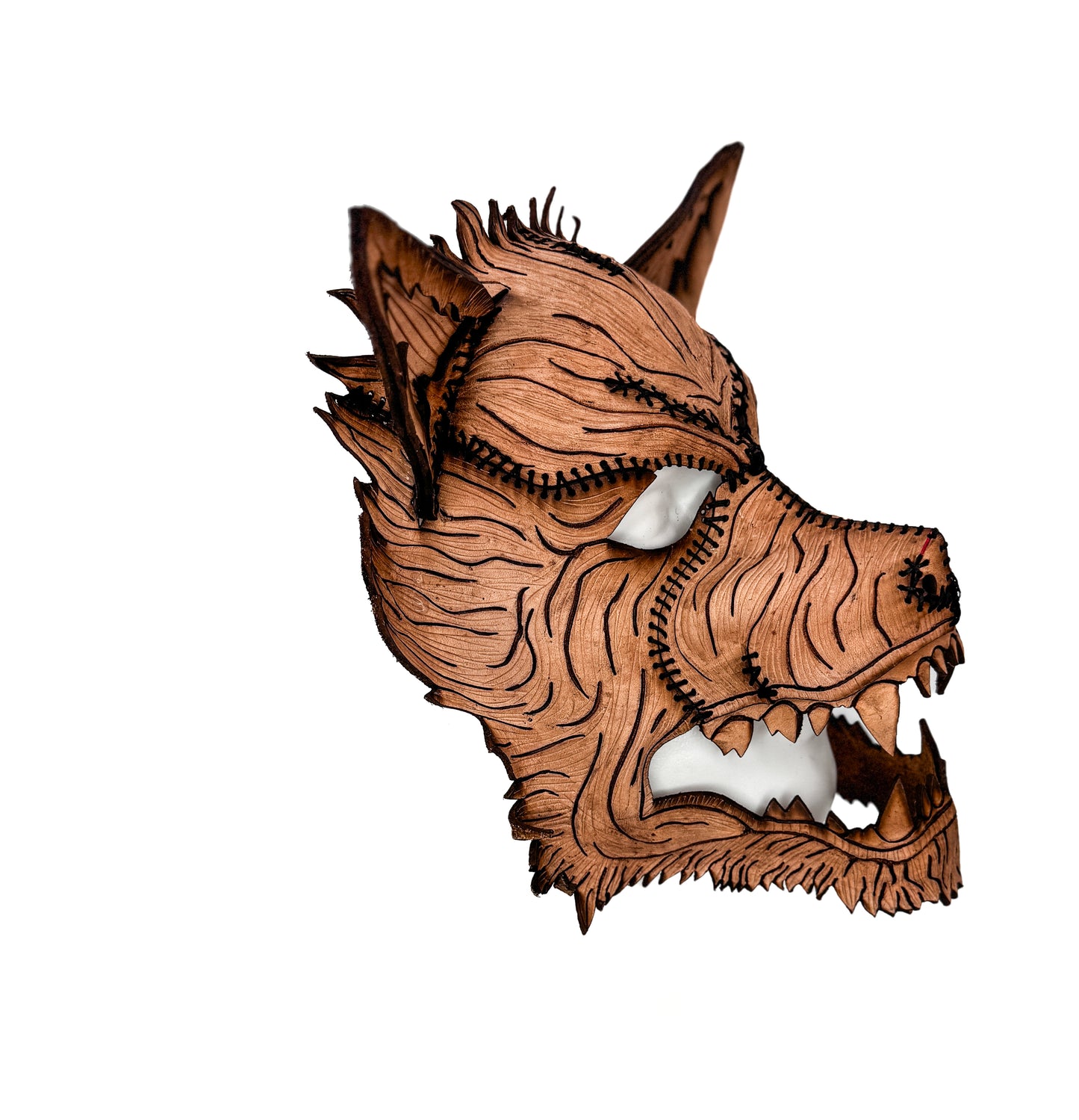 Big Bad Wolf Mask Printable Pattern With Instructional Guide