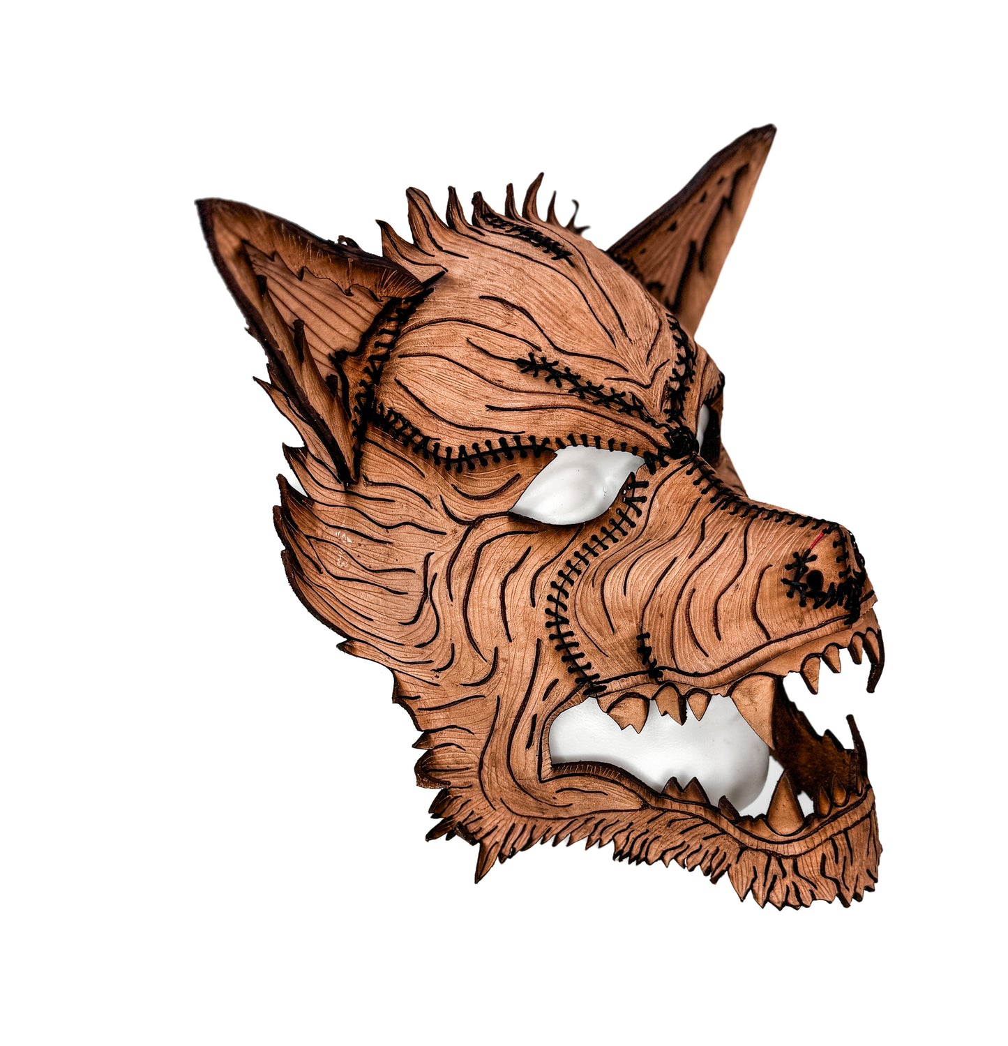 Big Bad Wolf Mask Printable Pattern With Instructional Guide