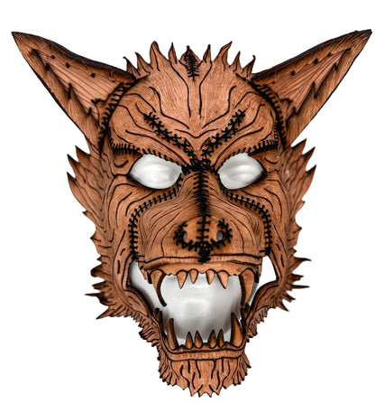 Big Bad Wolf Mask Printable Pattern With Instructional Guide