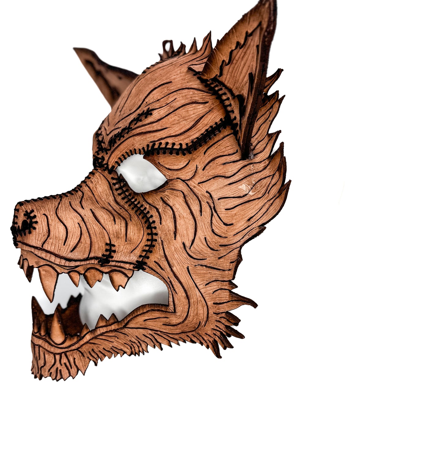Big Bad Wolf Mask Printable Pattern With Instructional Guide