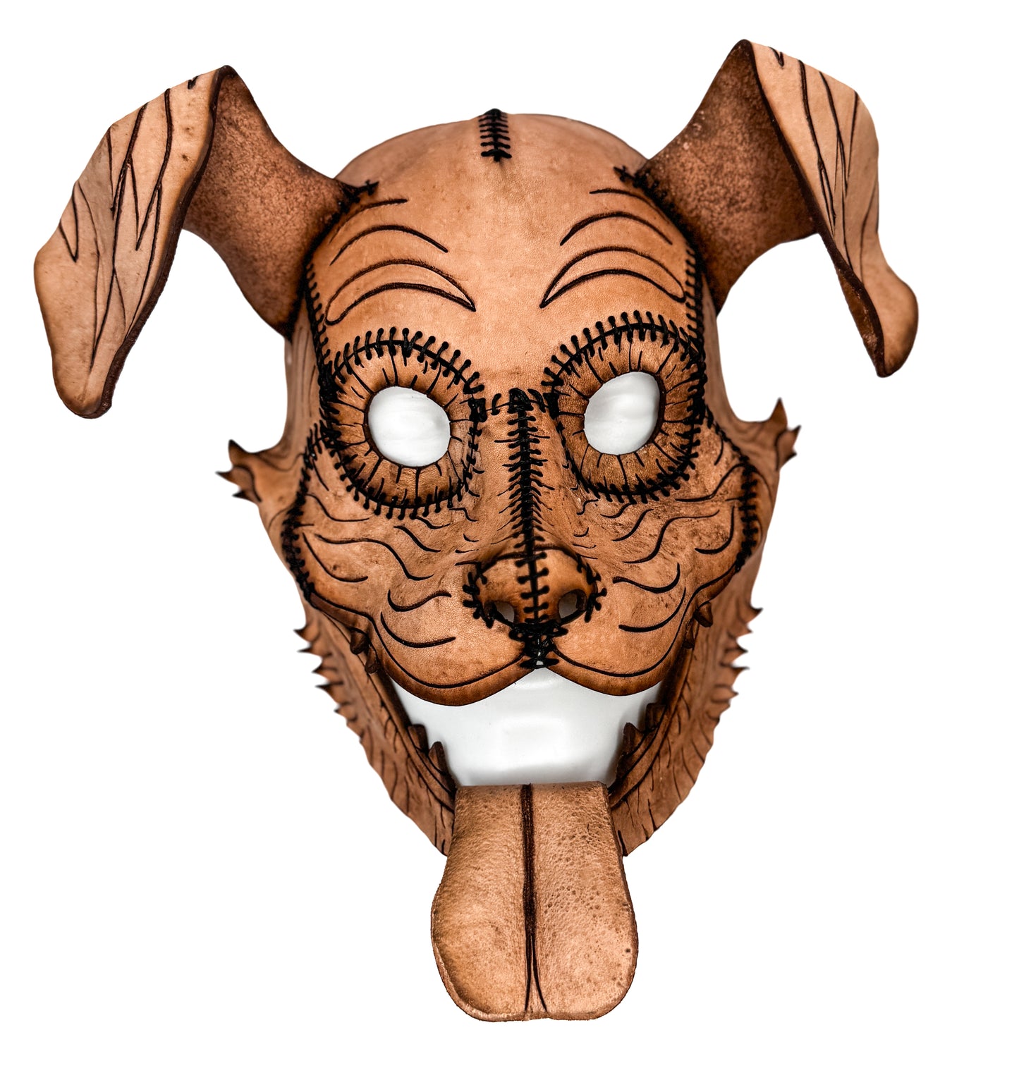 Friendly Dog Mask Printable Pattern With Instructional Guide