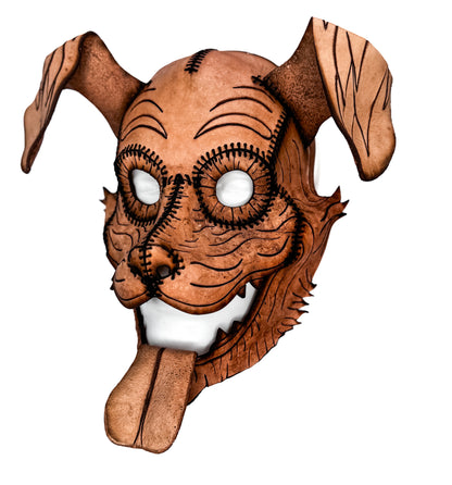 Friendly Dog Mask Printable Pattern With Instructional Guide