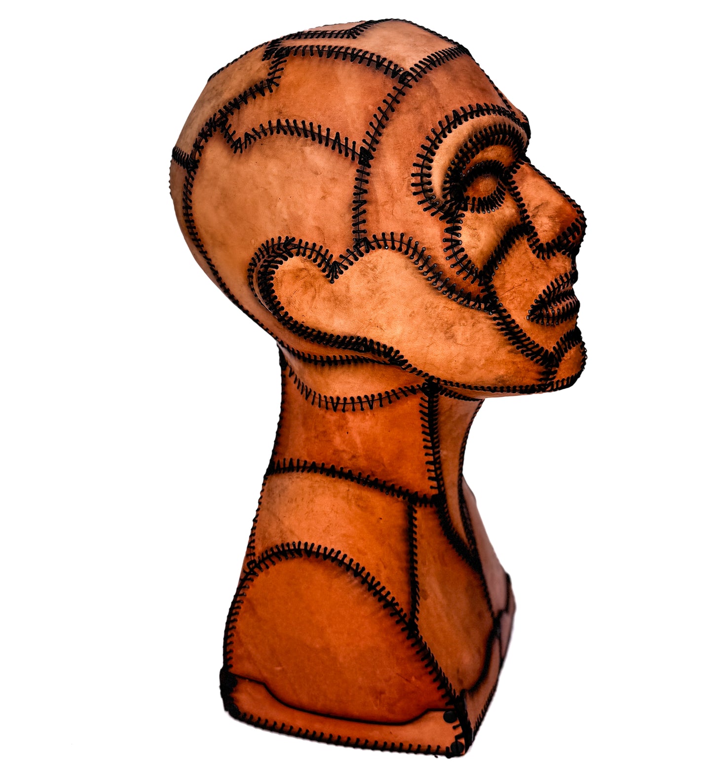 Leather Mannequin Head Printable Pattern With Guide and Video Tutorial