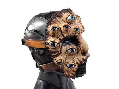 Many Eyes - Open Mouth  Handmade Mask for Halloween, Performance or Cosplay Costume (Copy)