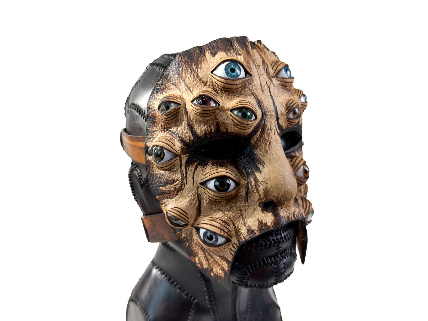 Many Eyes - Open Mouth  Handmade Mask for Halloween, Performance or Cosplay Costume (Copy)