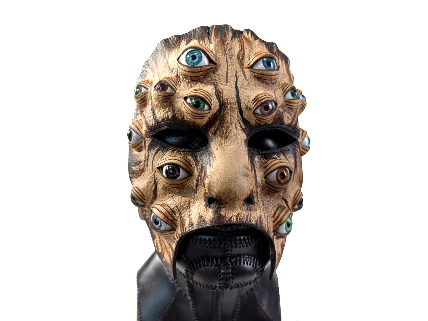 Many Eyes - Open Mouth  Handmade Mask for Halloween, Performance or Cosplay Costume (Copy)