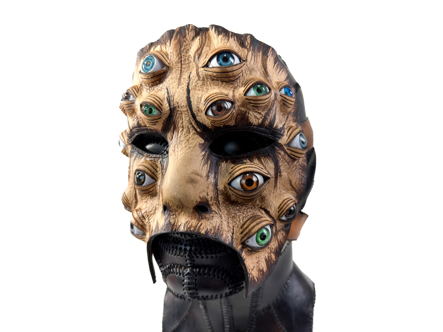 Many Eyes - Open Mouth  Handmade Mask for Halloween, Performance or Cosplay Costume (Copy)