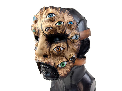 Many Eyes - Open Mouth  Handmade Mask for Halloween, Performance or Cosplay Costume (Copy)