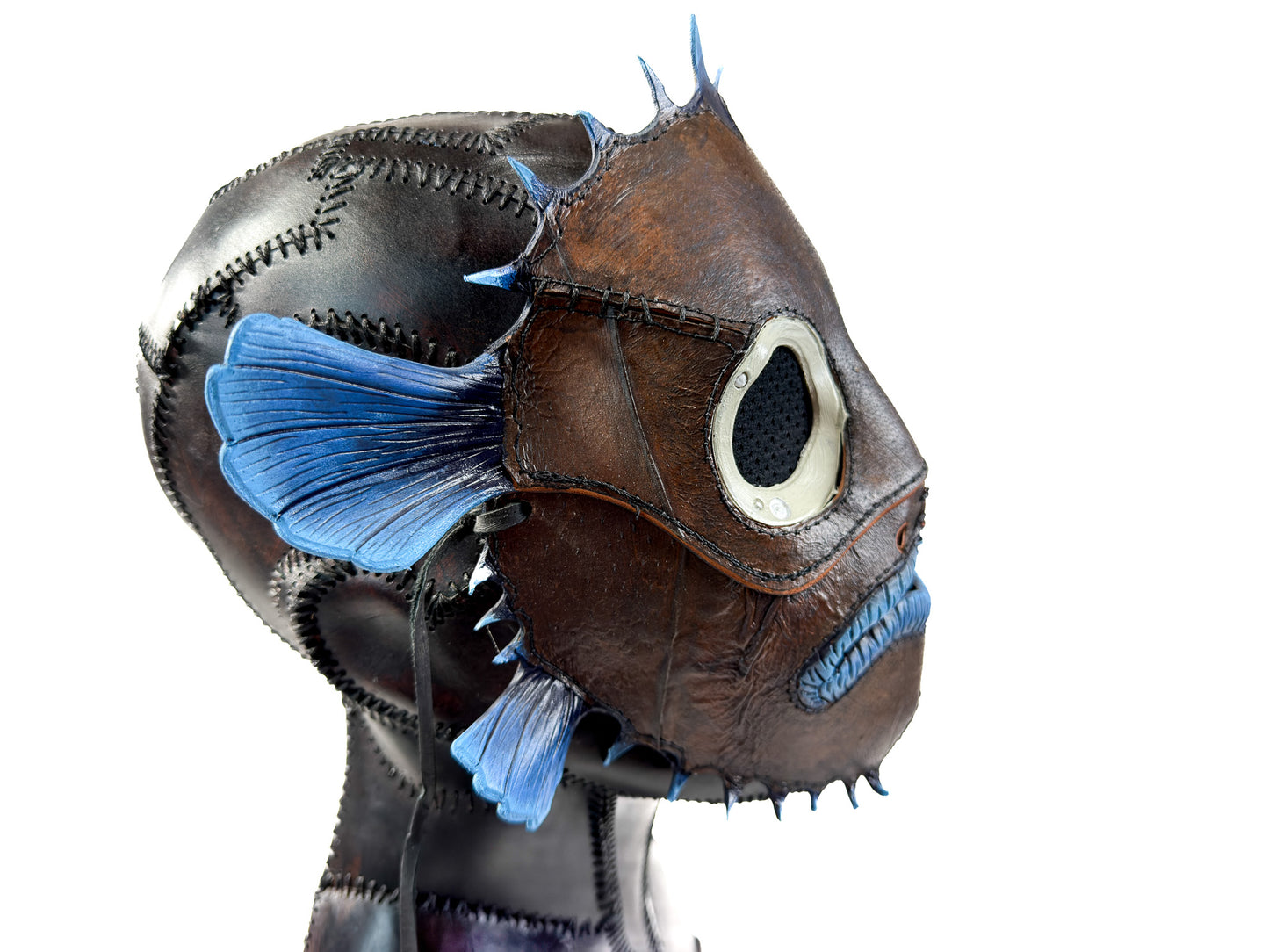Fish Face Mask Printable Pattern With Instructional Guide