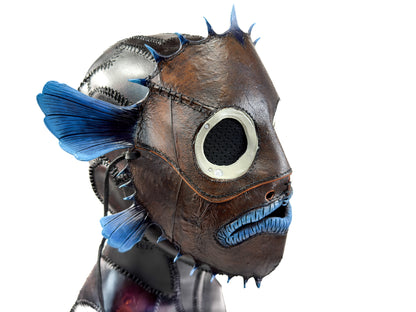 Fish Face Mask Printable Pattern With Instructional Guide