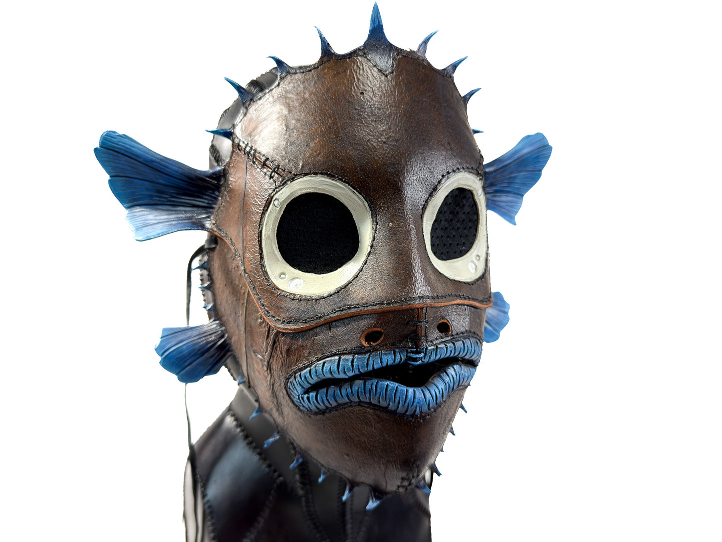 Fish Face Mask Printable Pattern With Instructional Guide