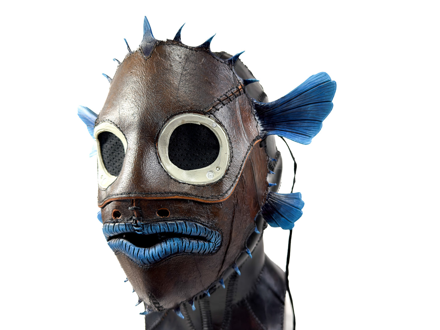 Fish Face Mask Printable Pattern With Instructional Guide