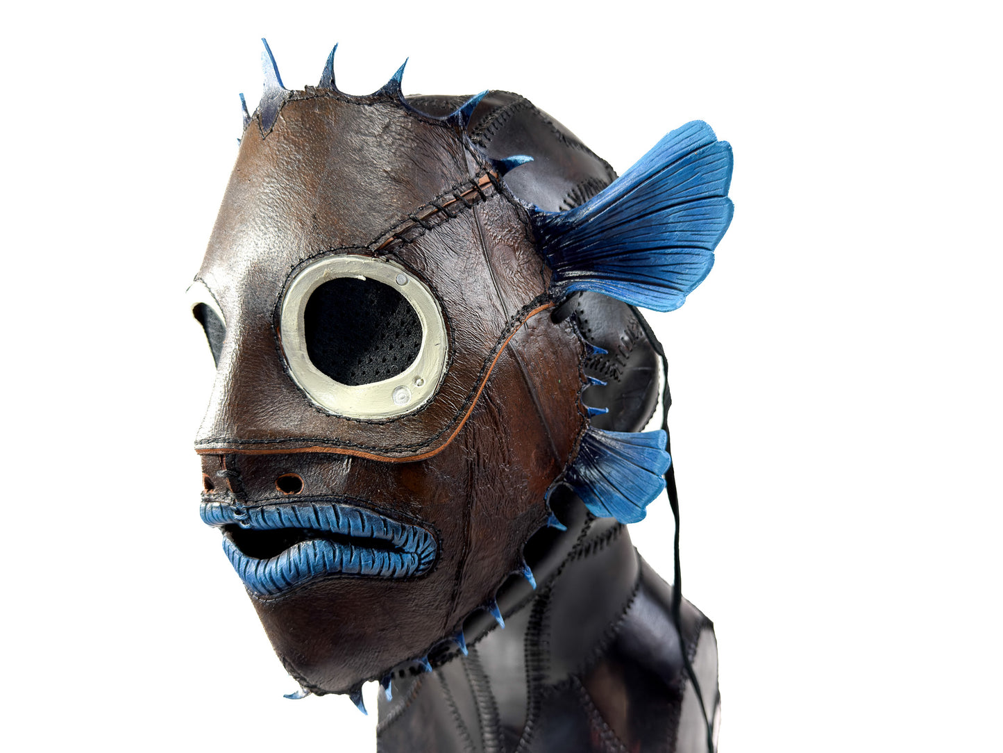 Fish Face Mask Printable Pattern With Instructional Guide