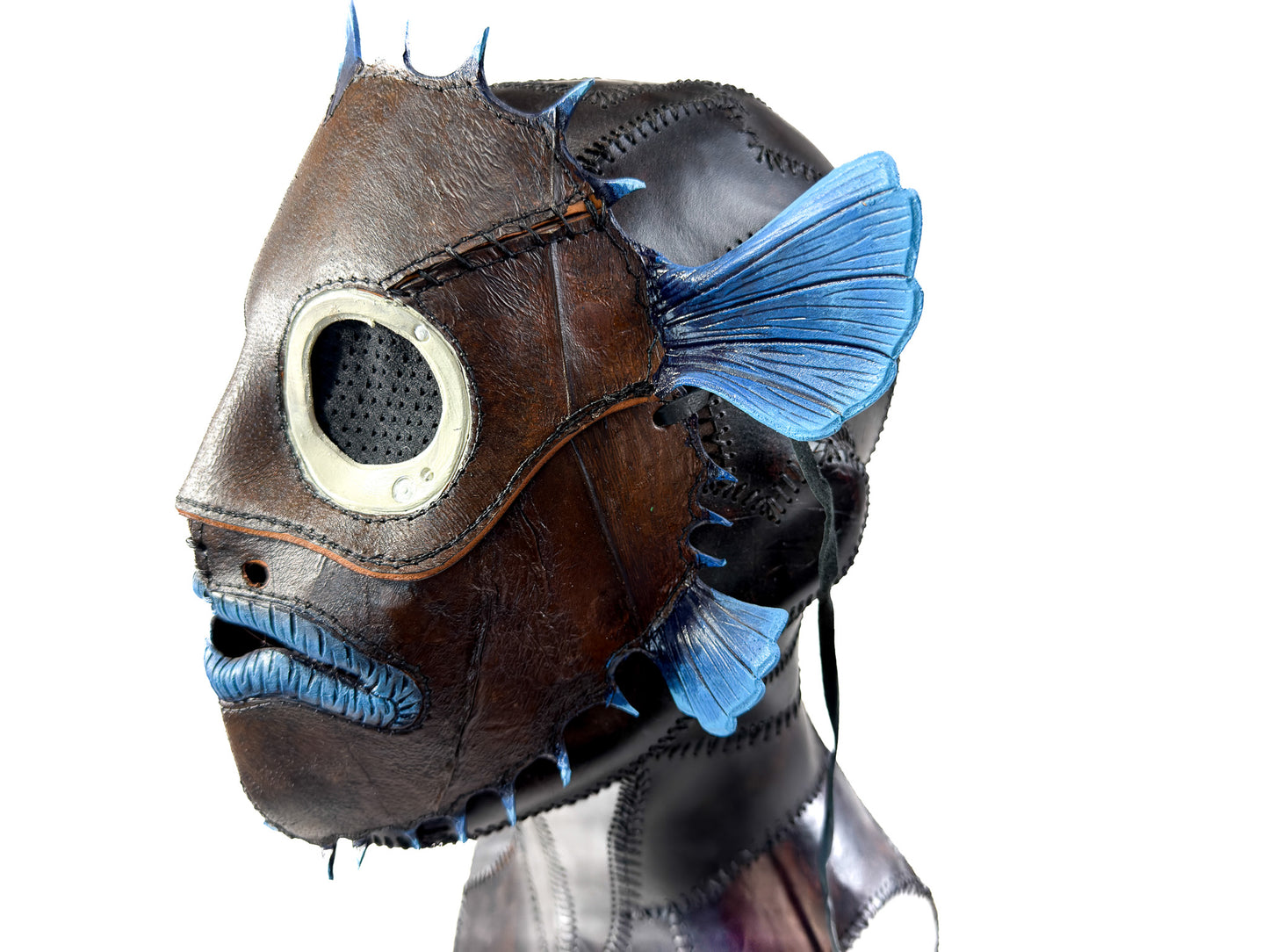 Fish Face Mask Printable Pattern With Instructional Guide