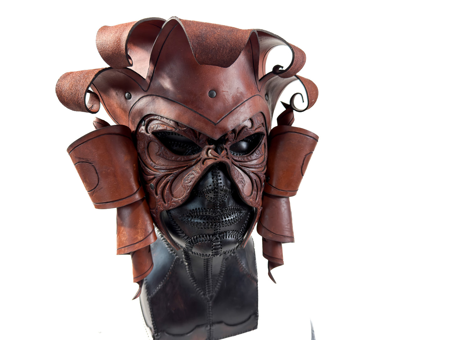 Venetian Jester Mask Printable Pattern With Instructional Guide