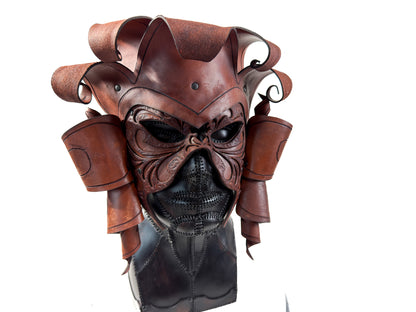 Venetian Jester Mask Printable Pattern With Instructional Guide