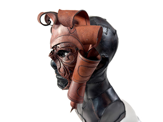Venetian Jester Mask Printable Pattern With Instructional Guide