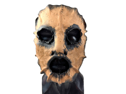 One of A Kind Hand Sculpted Mask - Handmade Genuine Leather
