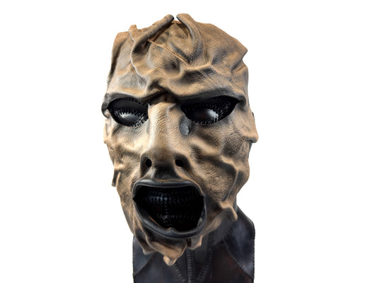 One of A Kind Hand Sculpted Mask - Handmade Genuine Leather