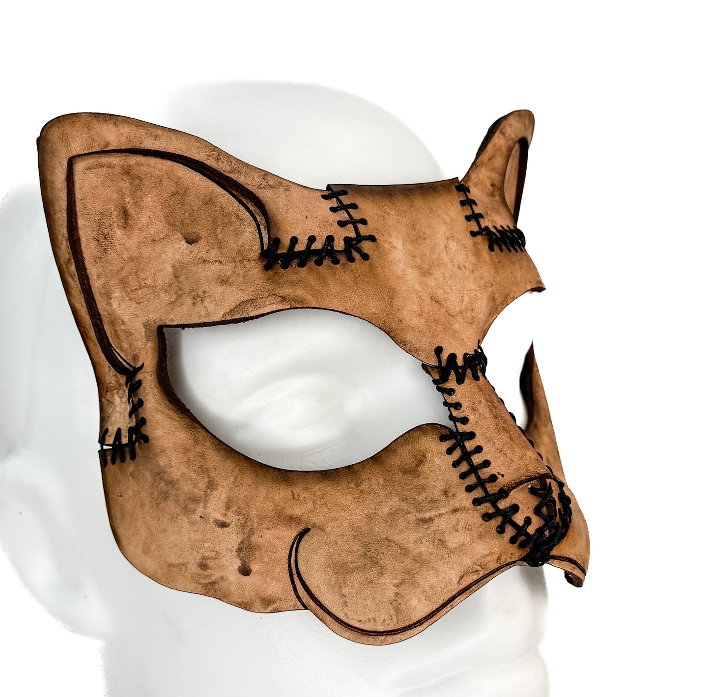 Cat Eye Mask Printable Pattern With Instructional Guide