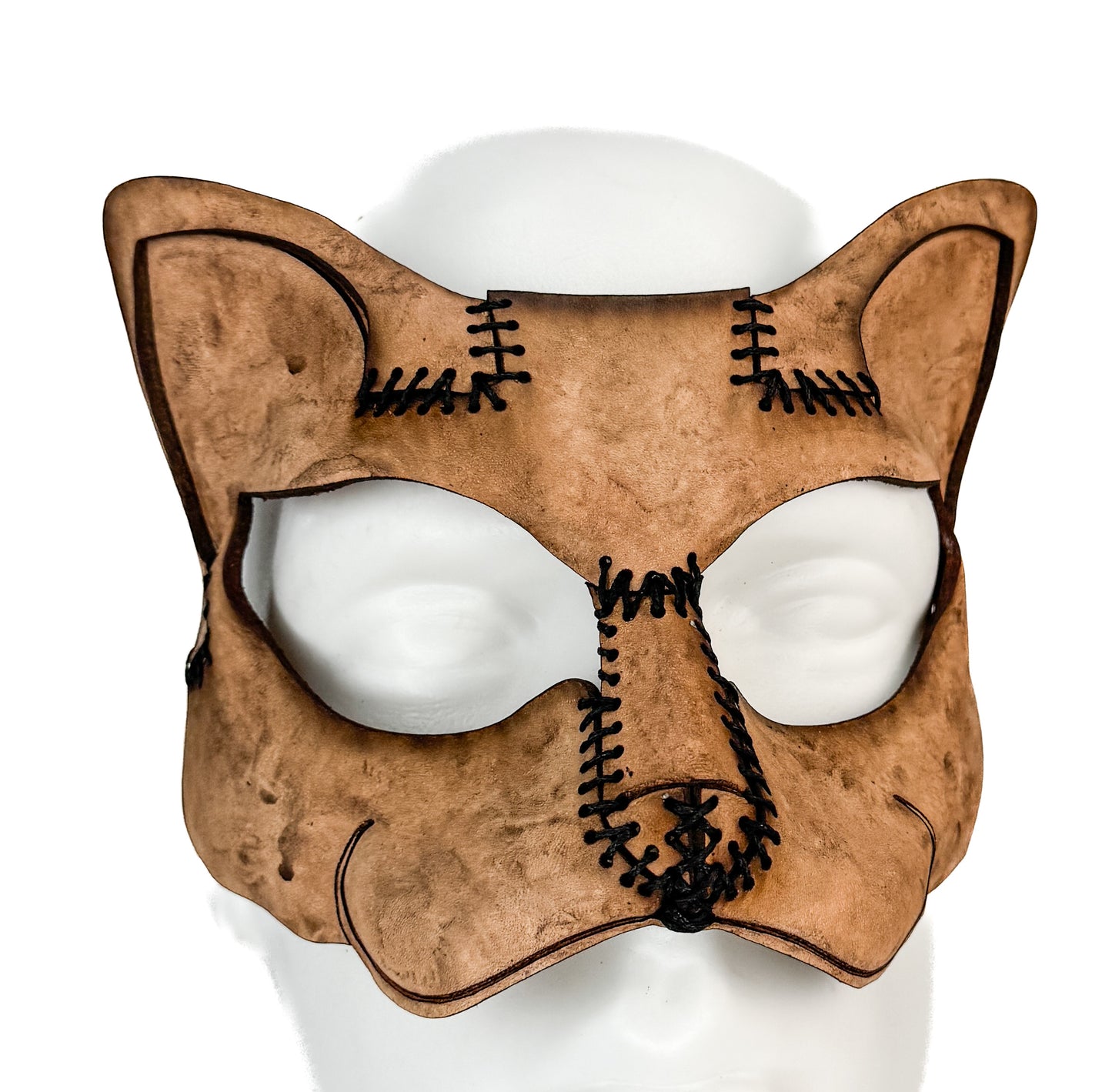 Cat Eye Mask Printable Pattern With Instructional Guide