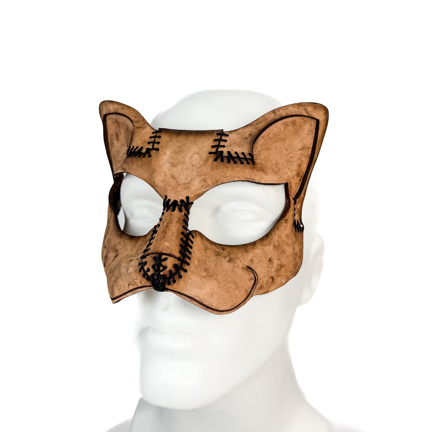 Cat Eye Mask Printable Pattern With Instructional Guide