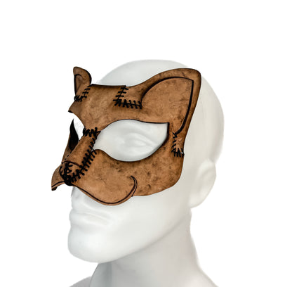 Cat Eye Mask Printable Pattern With Instructional Guide