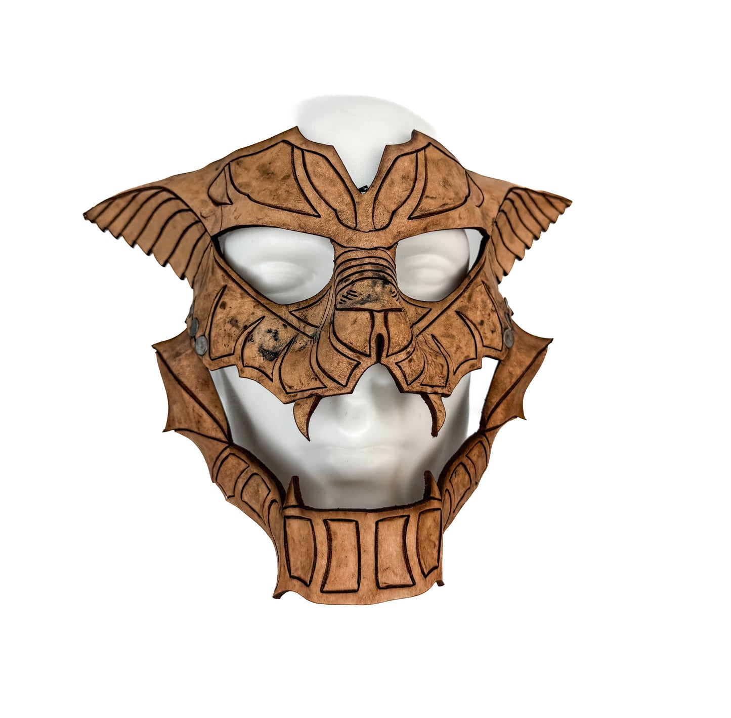 Cyber Tiger Mask Printable Pattern With Instructional Guide