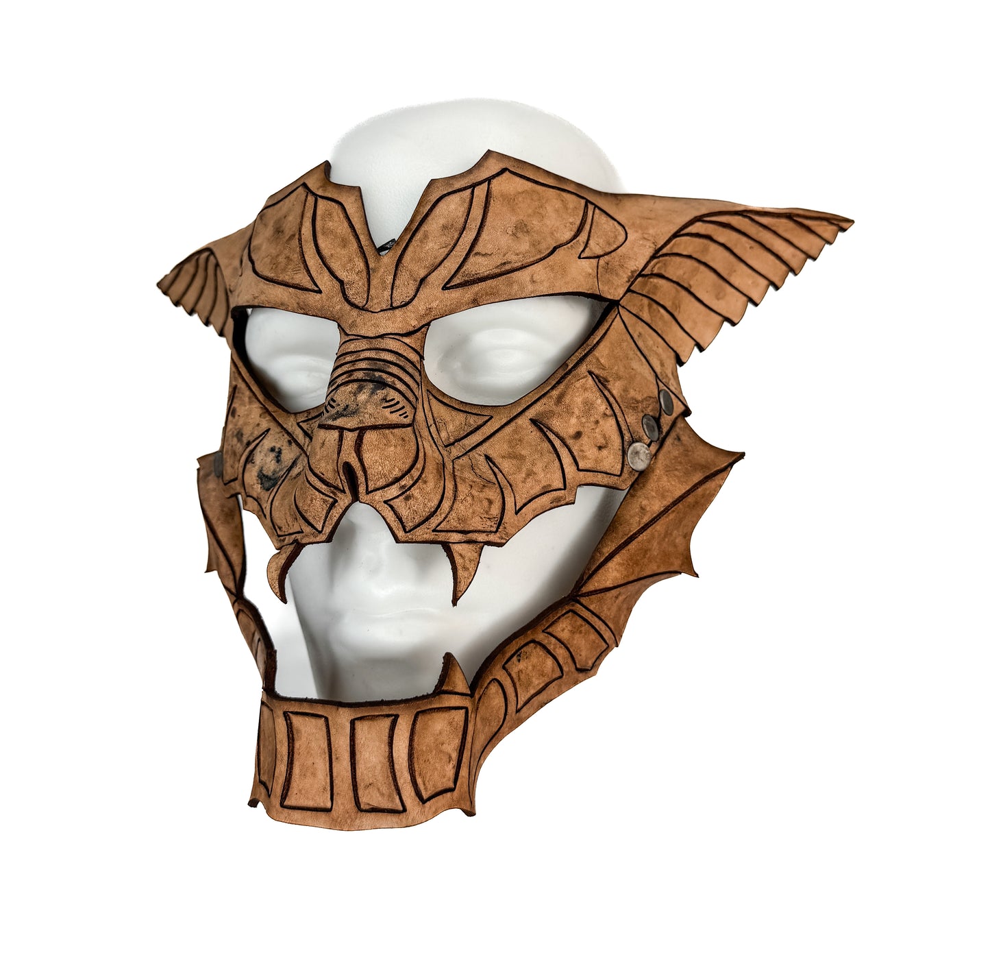 Cyber Tiger Mask Printable Pattern With Instructional Guide