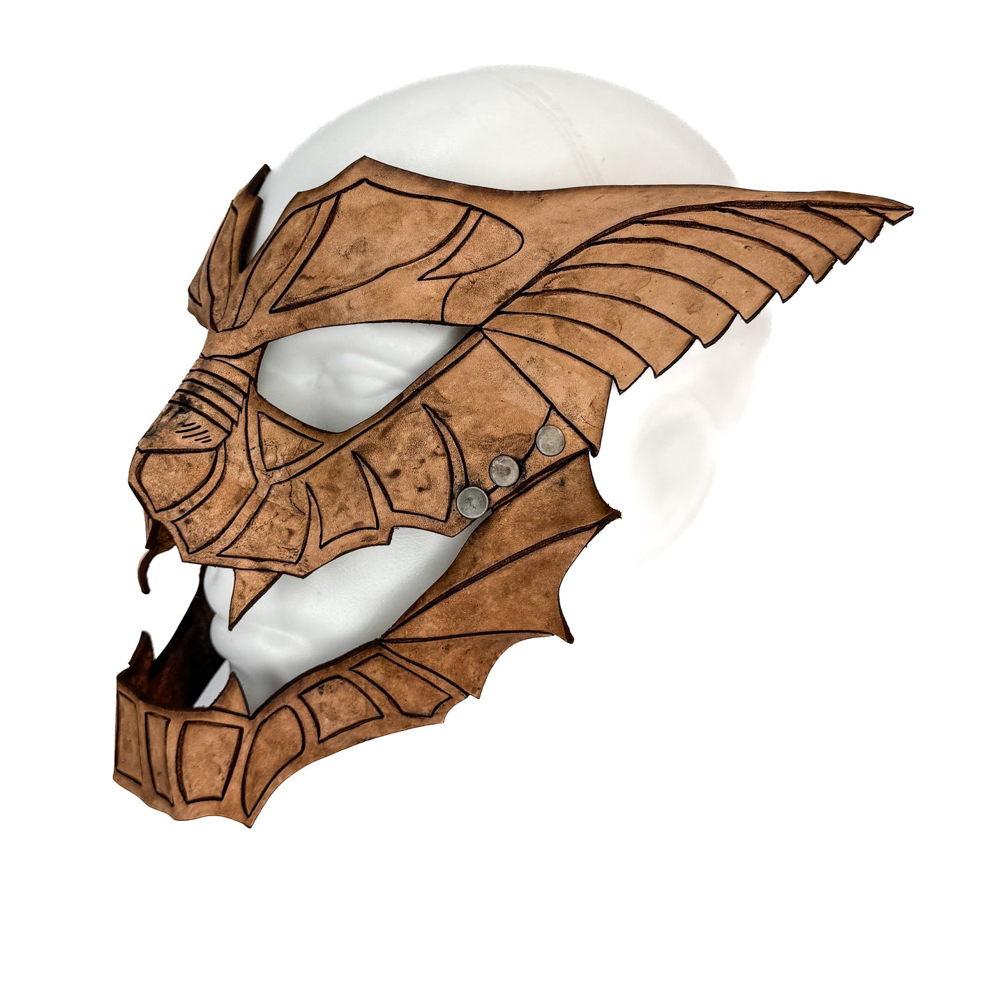 Cyber Tiger Mask Printable Pattern With Instructional Guide