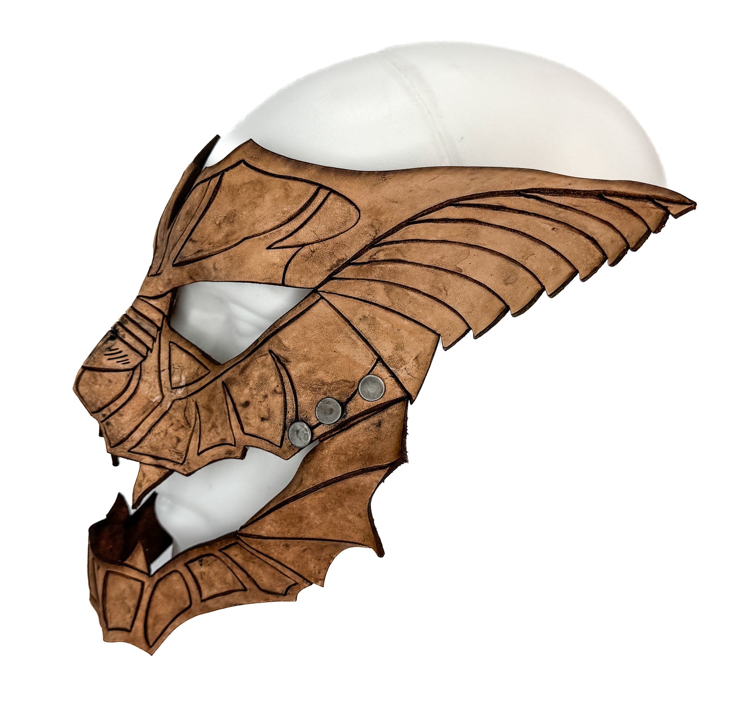 Cyber Tiger Mask Printable Pattern With Instructional Guide