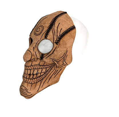 Clown Mask Printable Pattern With Instructional Guide