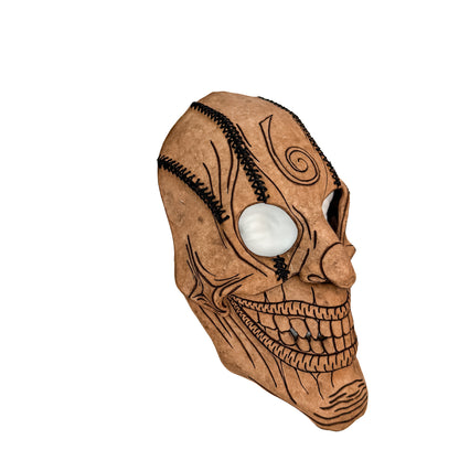 Clown Mask Printable Pattern With Instructional Guide