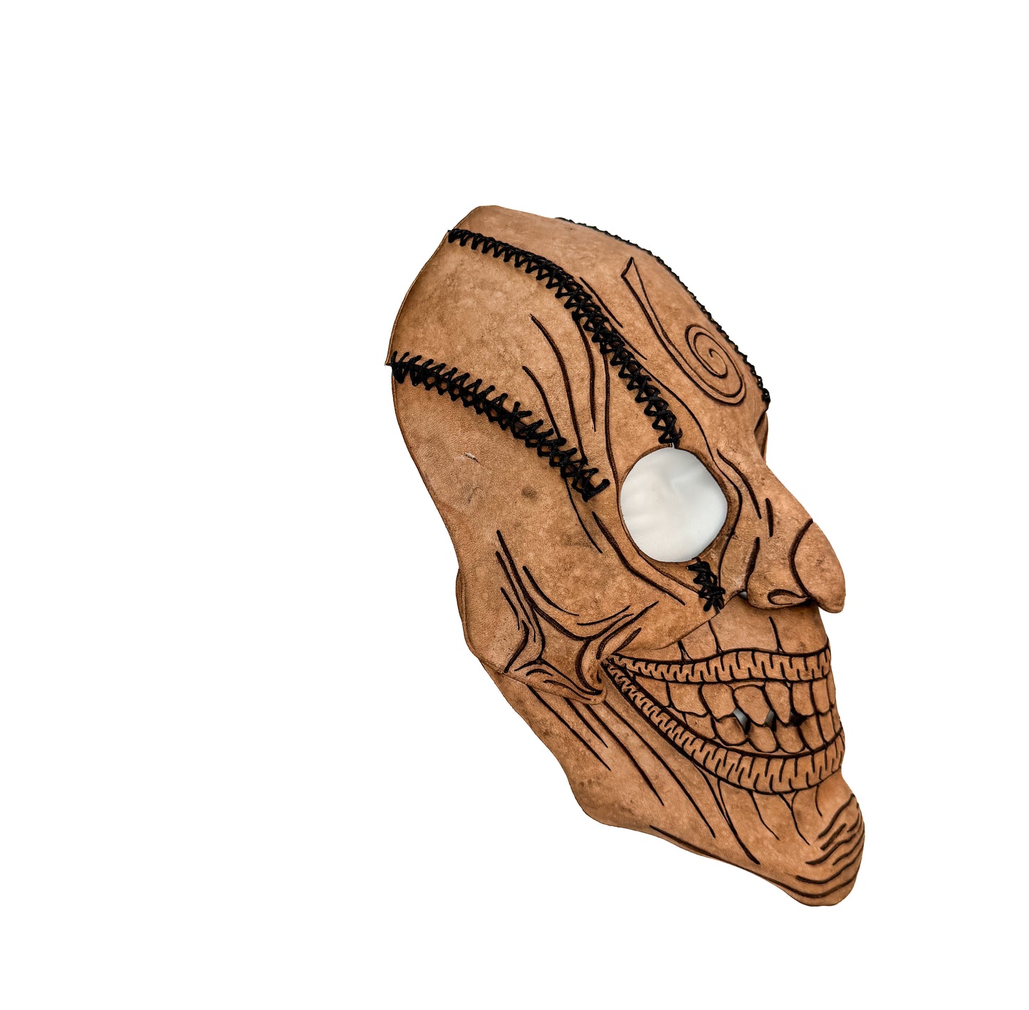 Clown Mask Printable Pattern With Instructional Guide