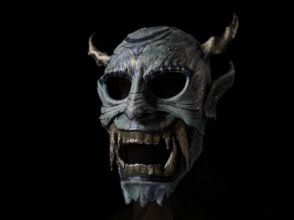 Leather Oni Mask Printable Pattern