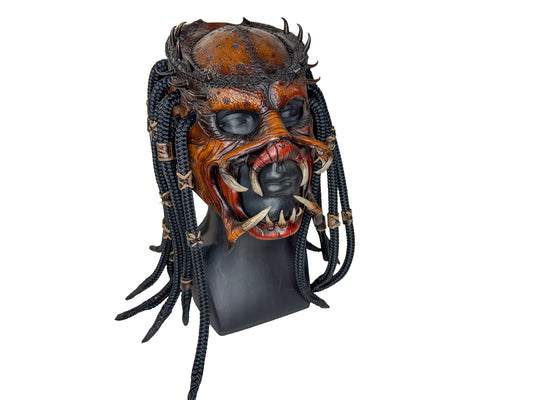 Predator Handmade Genuine Leather Mask