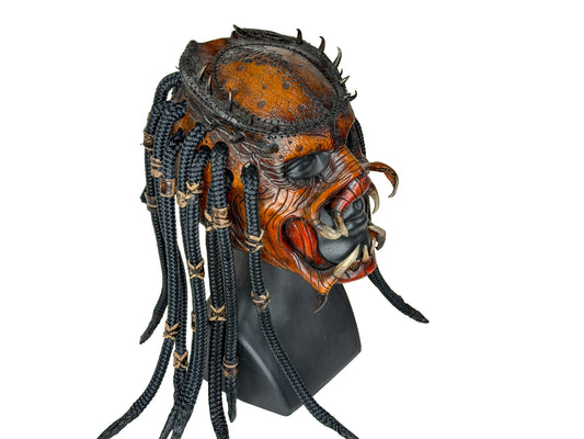 Predator Handmade Genuine Leather Mask