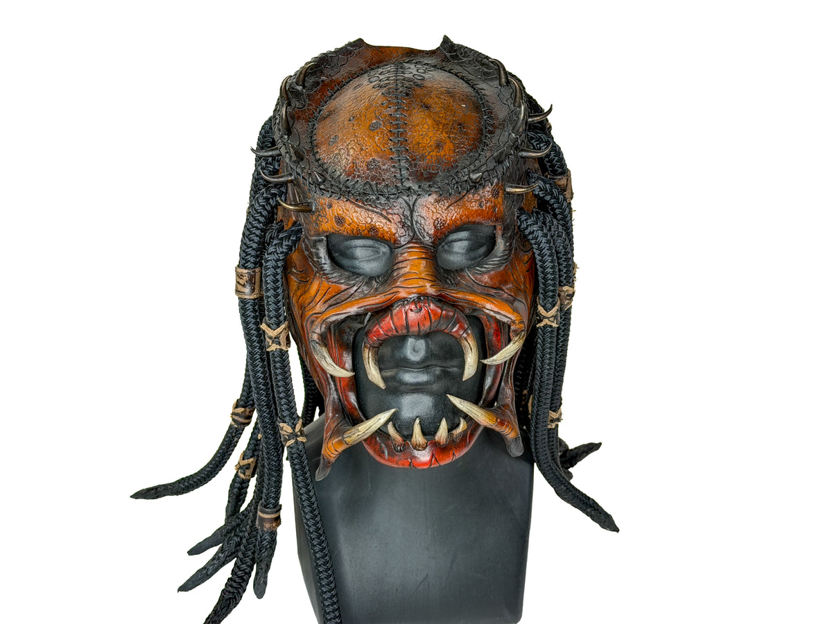 Predator Handmade Genuine Leather Mask