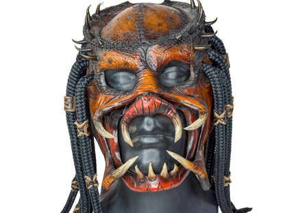Predator Handmade Genuine Leather Mask