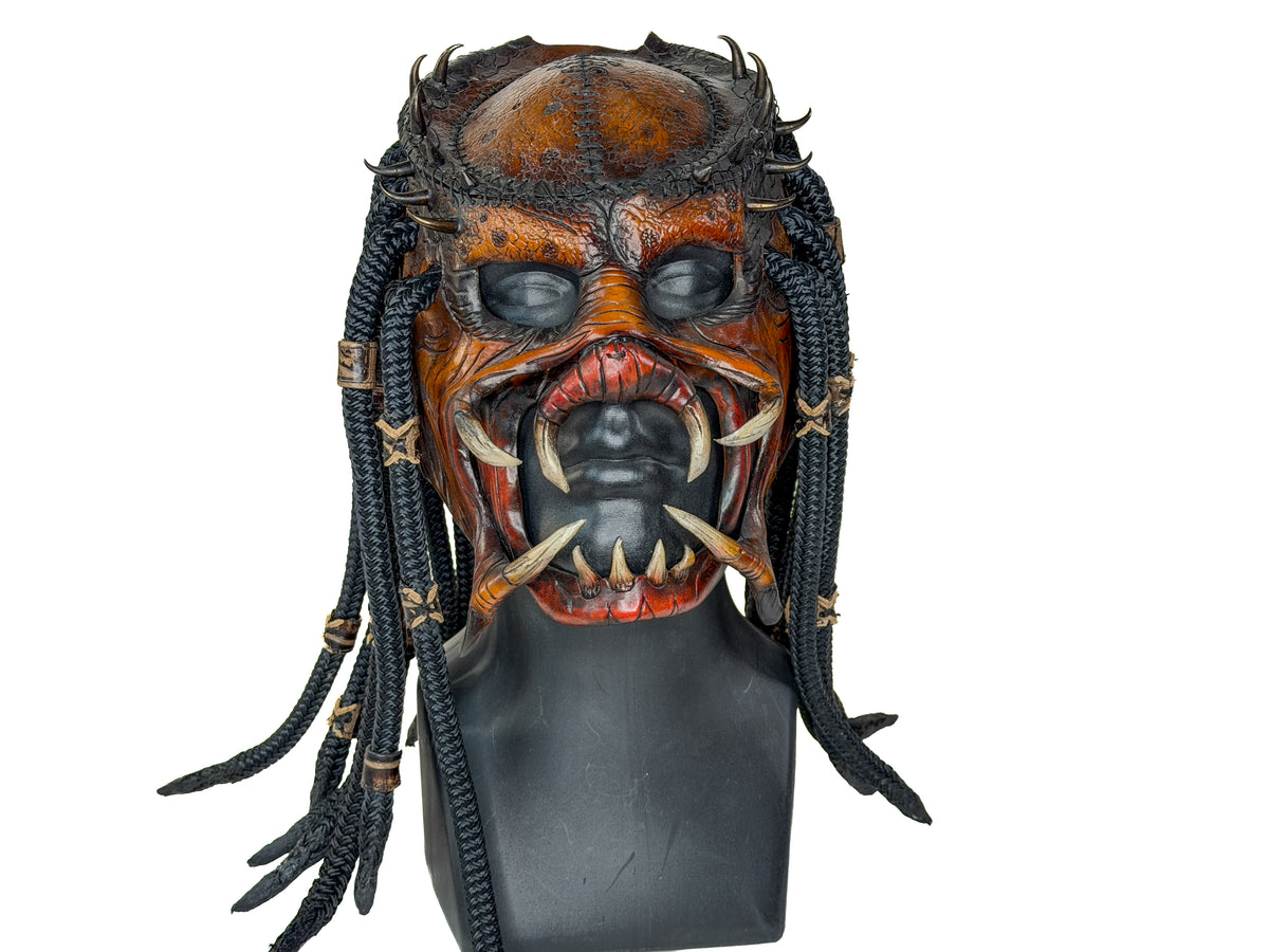 Predator Handmade Genuine Leather Mask