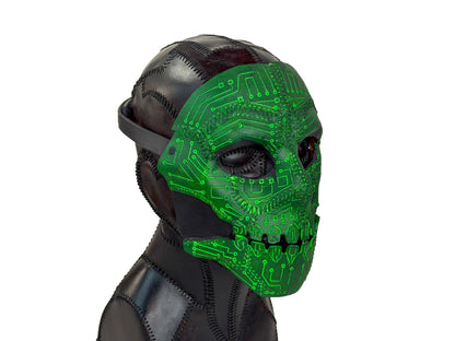 Genuine Leather Mask - Short Circuit