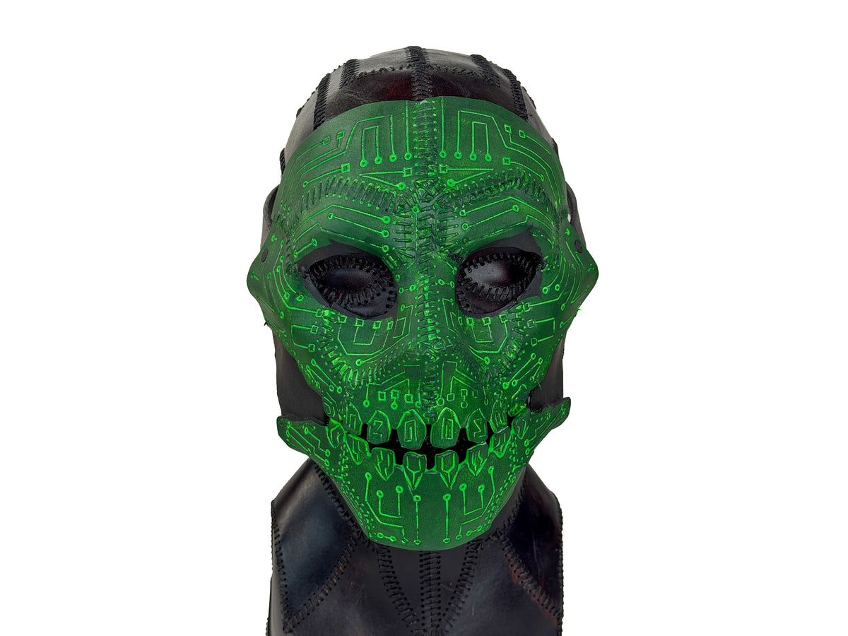 Genuine Leather Mask - Short Circuit