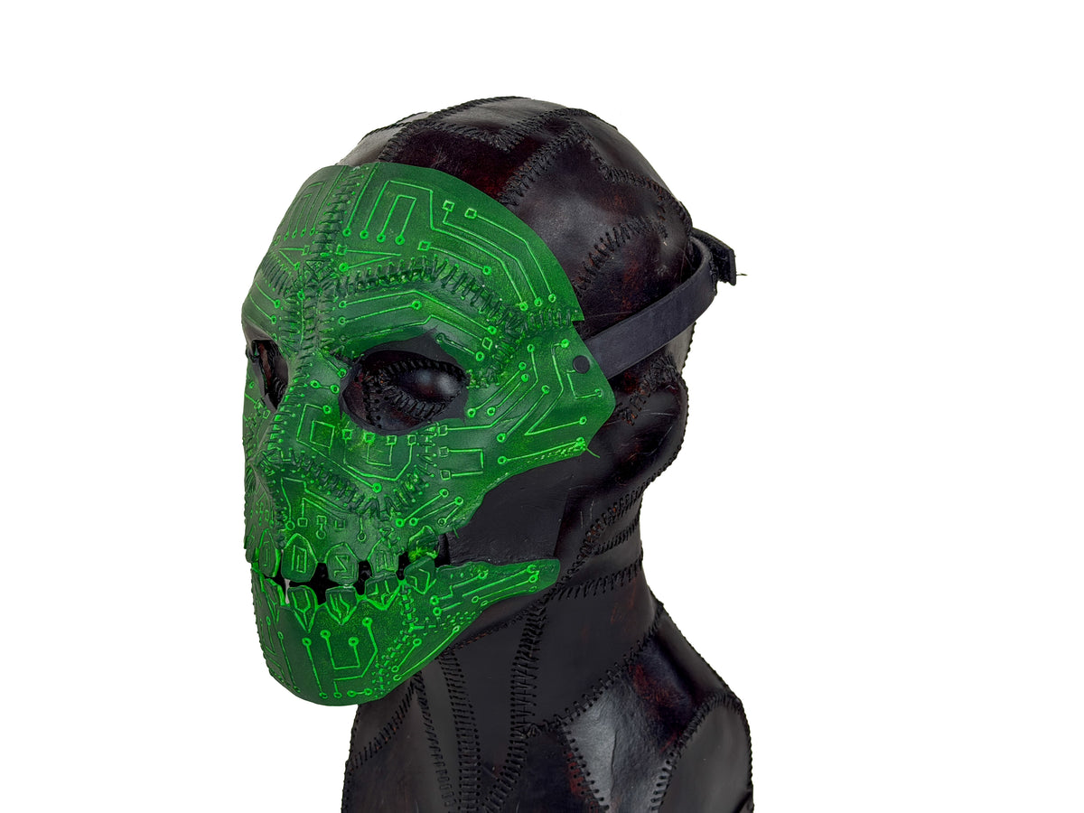Genuine Leather Mask - Short Circuit