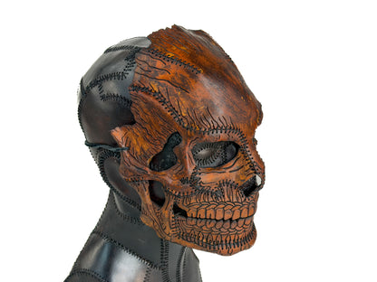 Full Face Skull Handmade Genuine Leather Mask