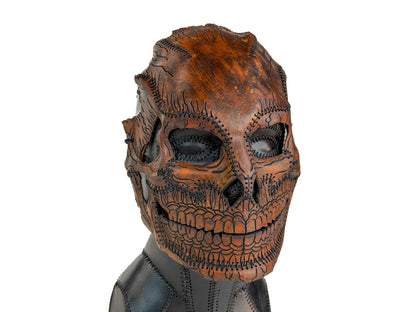 Full Face Skull Handmade Genuine Leather Mask