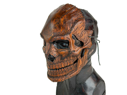 Full Face Skull Handmade Genuine Leather Mask